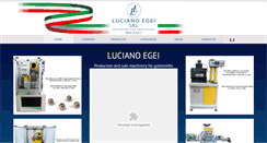 Desktop Screenshot of lucianoegei.com